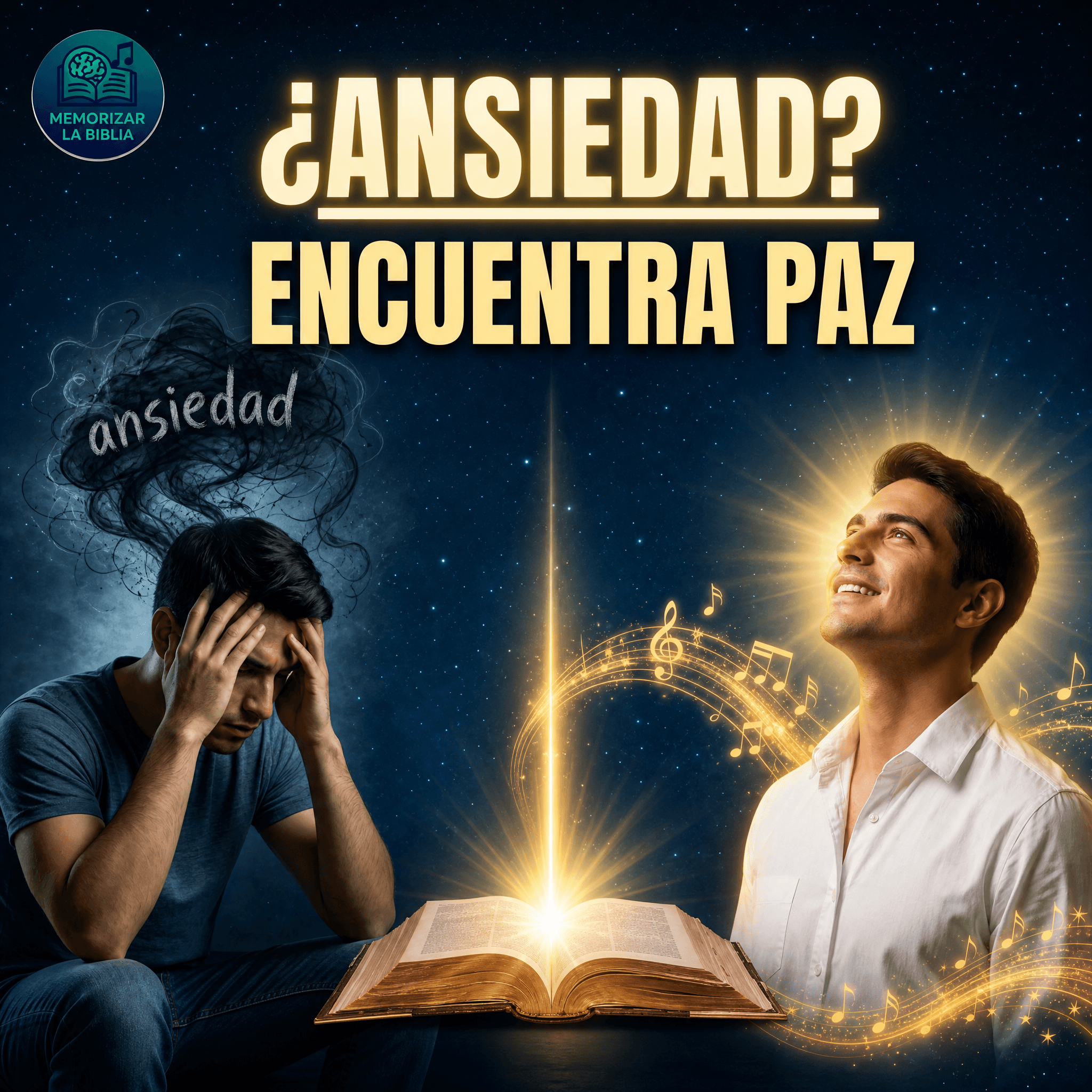 Versículos Poderosos Contra el Estrés — sencillo